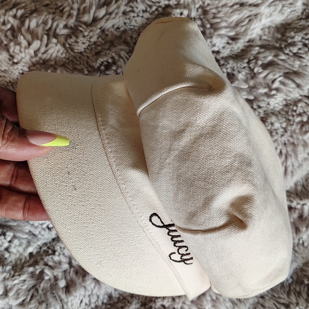 Juicy Couture Cream Bucket Hat
